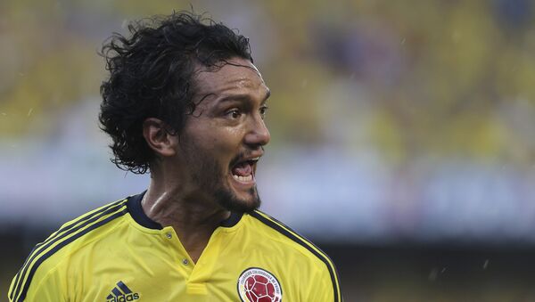 Abel Aguilar, centrocampista de la selección de fútbol de Colombia - Sputnik Mundo