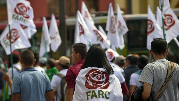 Los partidarios de FARC (archivo) - Sputnik Mundo