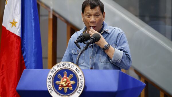 Rodrigo Duterte, presidente filipino - Sputnik Mundo