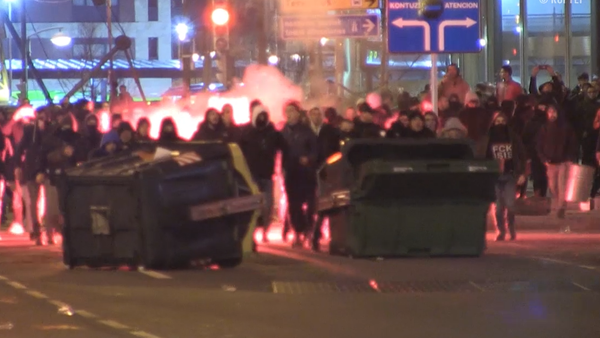 Pelea violenta en las calles de Bilbao antes del partido entre el Athletic y el Spartak - Sputnik Mundo