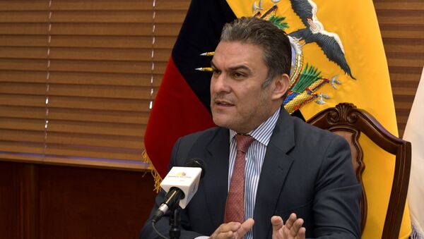 José Serrano, presidente de la Asamblea Nacional de Ecuador (archivo) - Sputnik Mundo