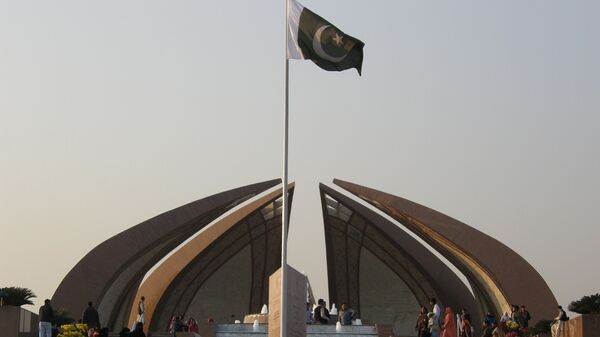 Bandera de Pakistán en Islamabad - Sputnik Mundo