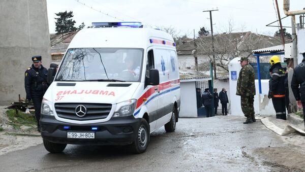 Ambulancia azerbaiyana - Sputnik Mundo