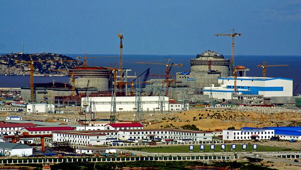 La construcción de la planta nuclear de Tianwan - Sputnik Mundo