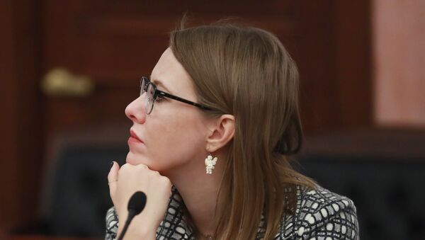 Ksenia Sobchak, la candidata a la presidencia rusa - Sputnik Mundo
