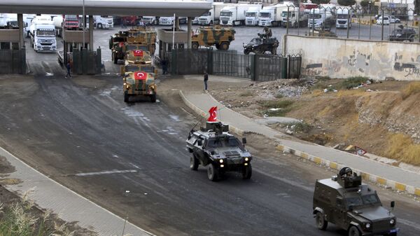 Fuerzas armadas de Turquía en la frontera con Irak - Sputnik Mundo