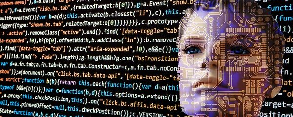 Representación de fantasía de inteligencia artificial Representación de fantasía de inteligencia artificial - Sputnik Mundo