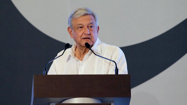 Andrés Manuel López Obrador, candidato presidencial de la izquierda mexicana - Sputnik Mundo