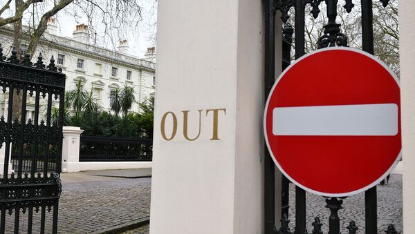 La Embajada de Rusia en Londres, Reino Unido - Sputnik Mundo
