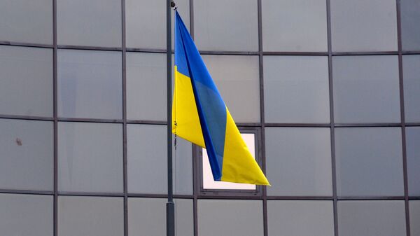 La bandera de Ucrania - Sputnik Mundo