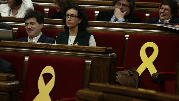 Marta Rovira, secretaria general de Esquerra Republicana de Cataluña - Sputnik Mundo
