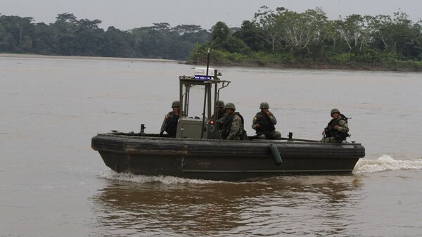 Transporte de agua de las Fuerzas Armadas de Ecuador (Archivo) - Sputnik Mundo