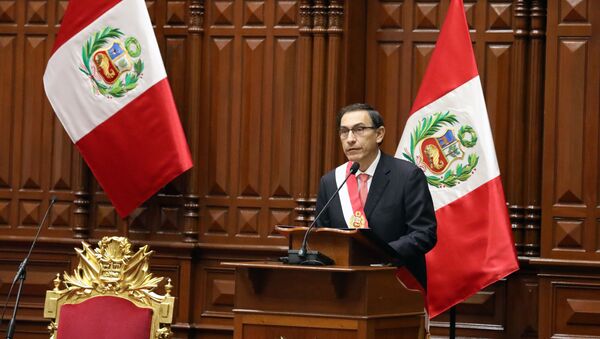 Martín Vizcarra, el presidente de Perú - Sputnik Mundo