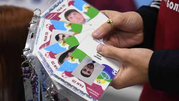 Pasaportes de hinchas de la Copa Mundial 2018 - Sputnik Mundo