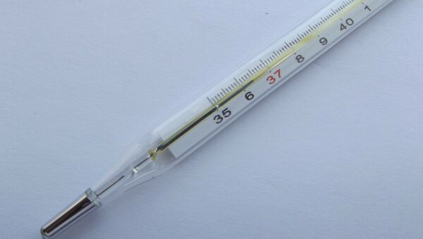 Un termometro (imagen referencial) - Sputnik Mundo