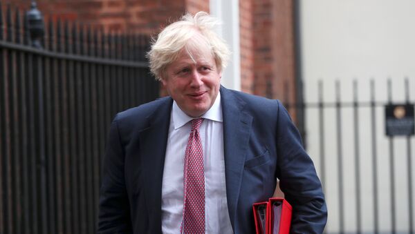 Boris Johnson, ministro de Asuntos Exteriores del Reino Unido - Sputnik Mundo
