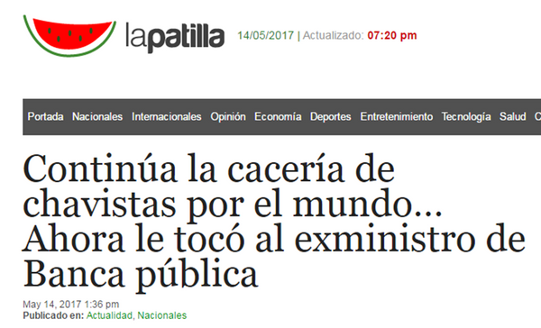 Titular de la Patilla Titular de la Patilla - Sputnik Mundo
