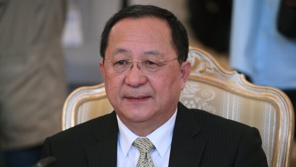 Ri Yong-ho, ministro de Asuntos Exteriores de Corea del Norte - Sputnik Mundo