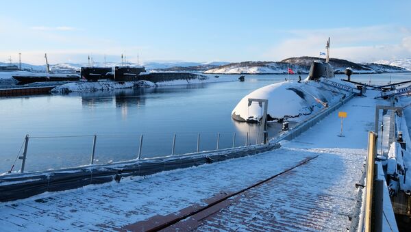 Un submarino ruso, imagen ilustrativa - Sputnik Mundo