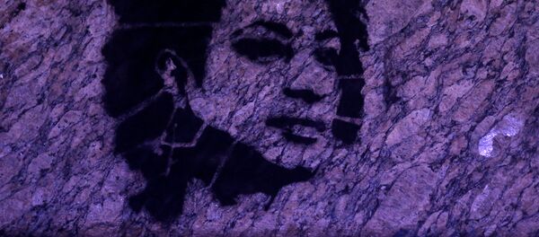 Un retrato de Marielle Franco, la consejal brasileña asesinada Un retrato de Marielle Franco, la consejal brasileña asesinada - Sputnik Mundo
