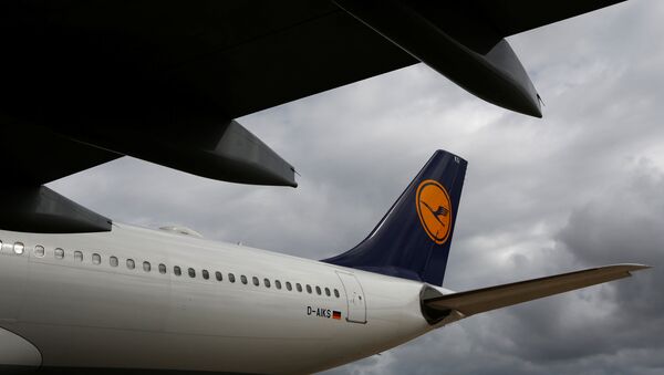 Un avión de Lufthansa - Sputnik Mundo