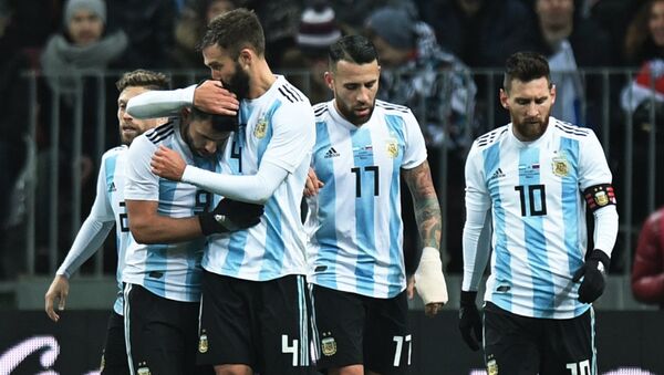 La selección de fútbol de Argentina - Sputnik Mundo