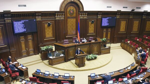 El Parlamento de Armenia - Sputnik Mundo