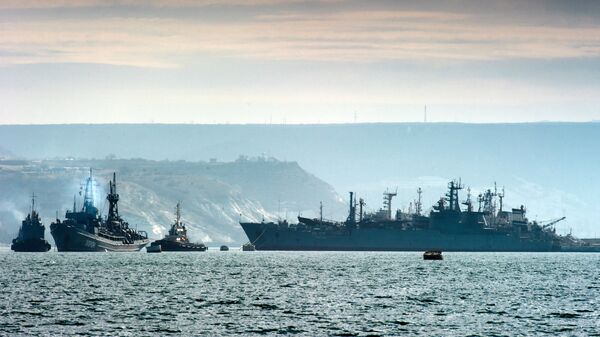 Los buques de la flota del mar Negro de Rusia (archivo) - Sputnik Mundo