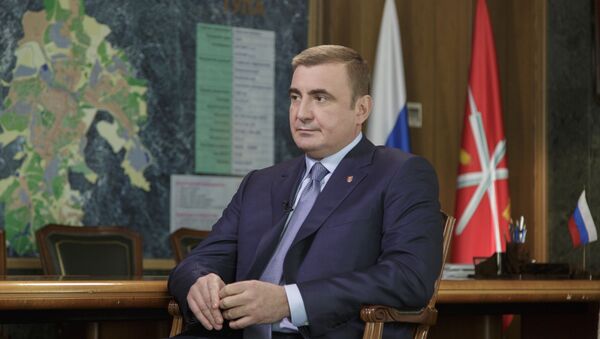 Alexéi Diumin, gobernador de la región Tula - Sputnik Mundo