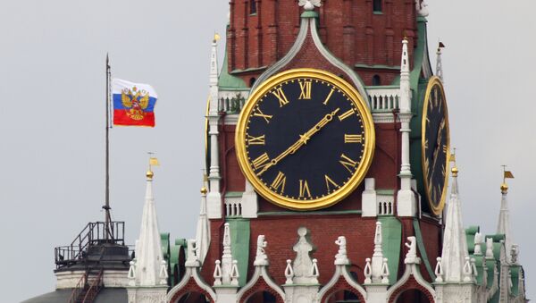 El Estandarte del presidente de la Federación de Rusia en Kremlin - Sputnik Mundo