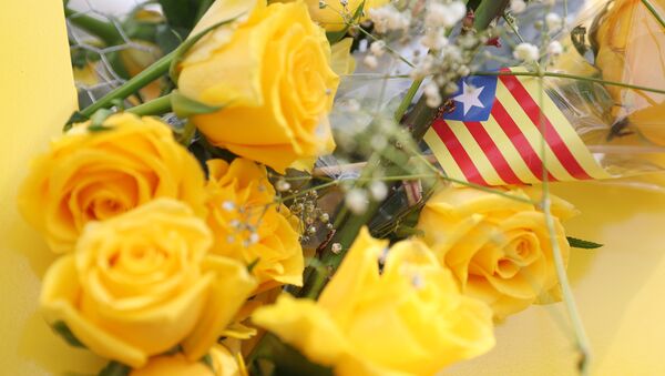 'Estelada', bandera independentista de Cataluña - Sputnik Mundo