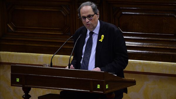 Quim Torra, diputado de Junts Per Catalunya - Sputnik Mundo