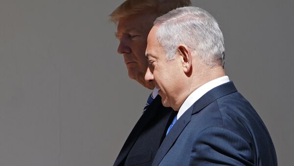 Donald Trump y Benjamín Netanyahu - Sputnik Mundo