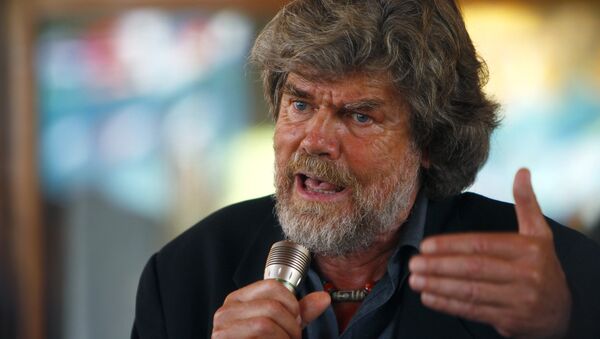 Reinhold Messner, alpinista italiano (archivo) - Sputnik Mundo