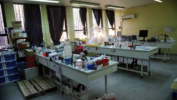 Un laboratorio en Kinshasa, la capital de la República Democrática del Congo - Sputnik Mundo