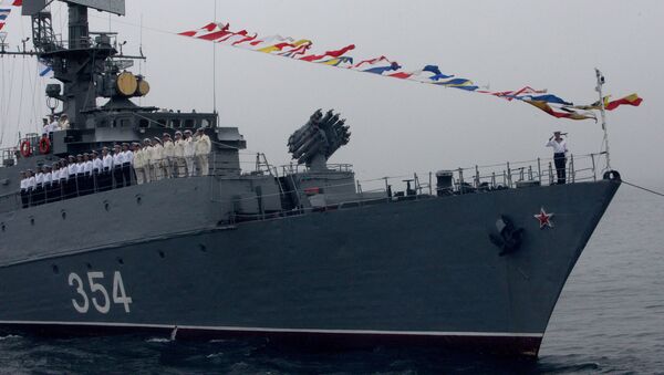 Un buque de la Flota Rusa del Pacífico - Sputnik Mundo