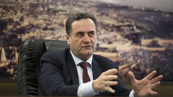 El ministro de Asuntos Exteriores israelí, Yisrael Katz - Sputnik Mundo