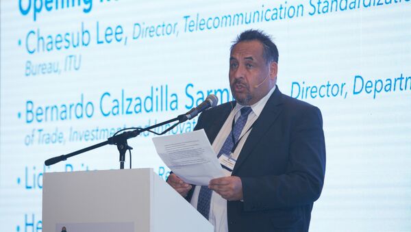Bernardo Calzadilla, director del Departamento de Innovación de Naciones Unidas para el Desarrollo Industrial - Sputnik Mundo