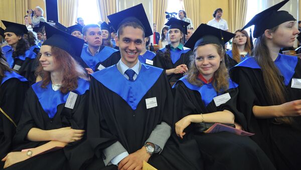 Estudiantes en Rusia - Sputnik Mundo