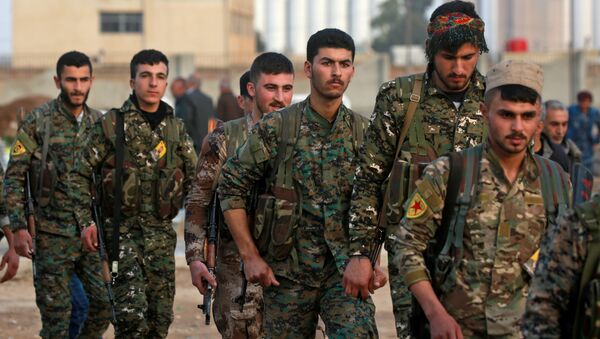 Kurdos sirios, foto de archivo - Sputnik Mundo