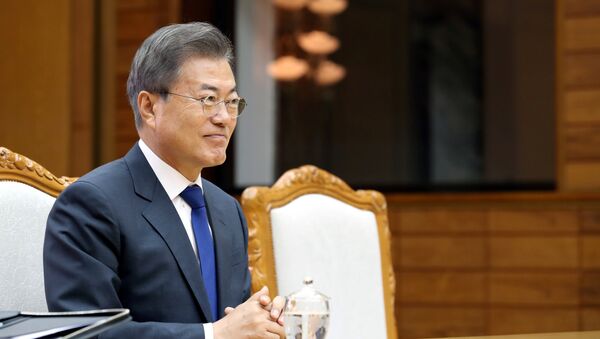 Moon Jae-in, el presidente de Corea del Sur - Sputnik Mundo