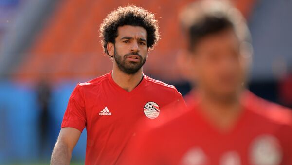 Mohamed Salah, el delantero egipcio - Sputnik Mundo