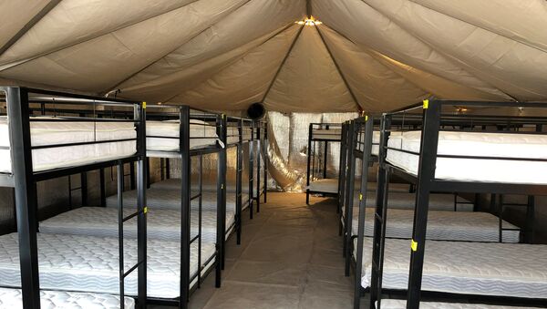 Tornillo, un albergue para niños de migrantes detenidos en EEUU - Sputnik Mundo