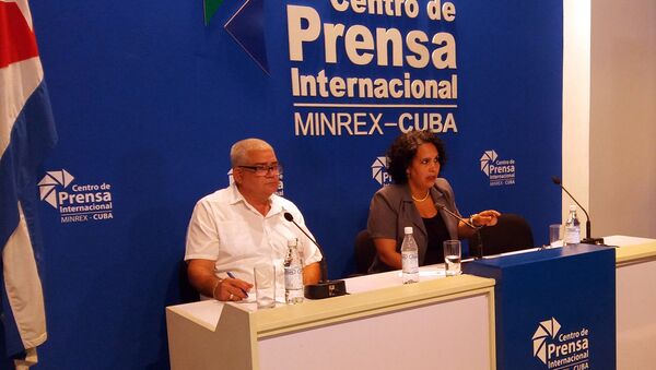 Idalmis Brooks, miembro comité organizador del XXIV Encuentro del Foro de Sao Paolo, La Habana, Cuba - Sputnik Mundo