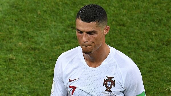 Cristiano Ronaldo, delantero de la selección de fútbol de Portugal  - Sputnik Mundo