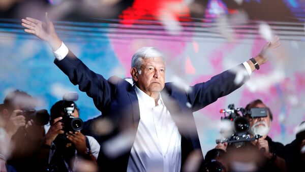 Andrés Manuel López Obrador, presidente electo de México - Sputnik Mundo