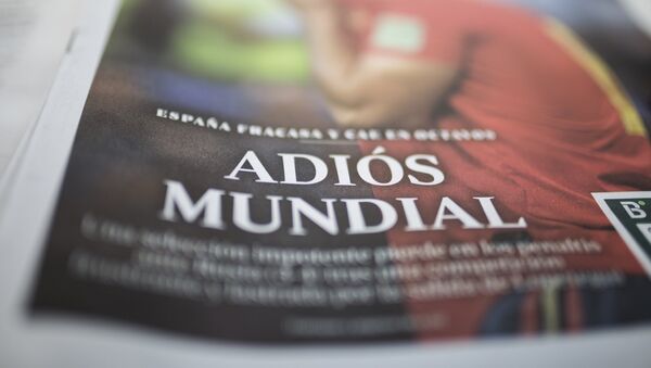 Una revista sobre el fiasco de la selección española - Sputnik Mundo