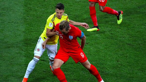Colombia juega contra Inglaterra en los octavos del final - Sputnik Mundo