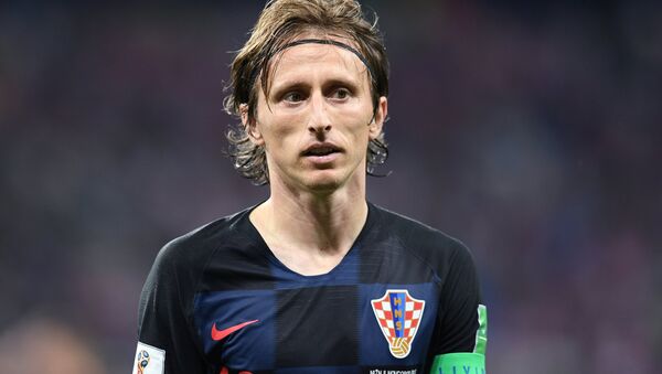 El capitán de la selección croata, Luka Modric - Sputnik Mundo