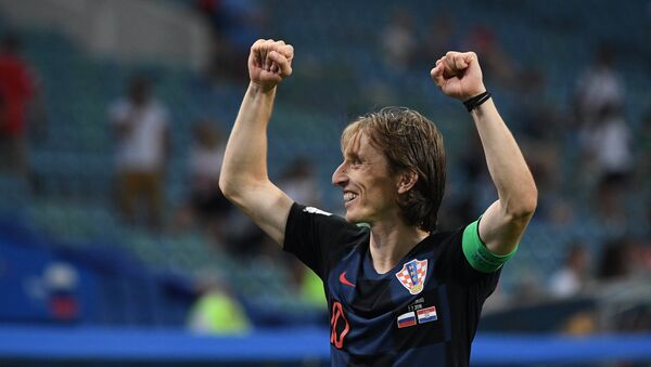 Luka Modric, capitán de la selección de Croacia - Sputnik Mundo